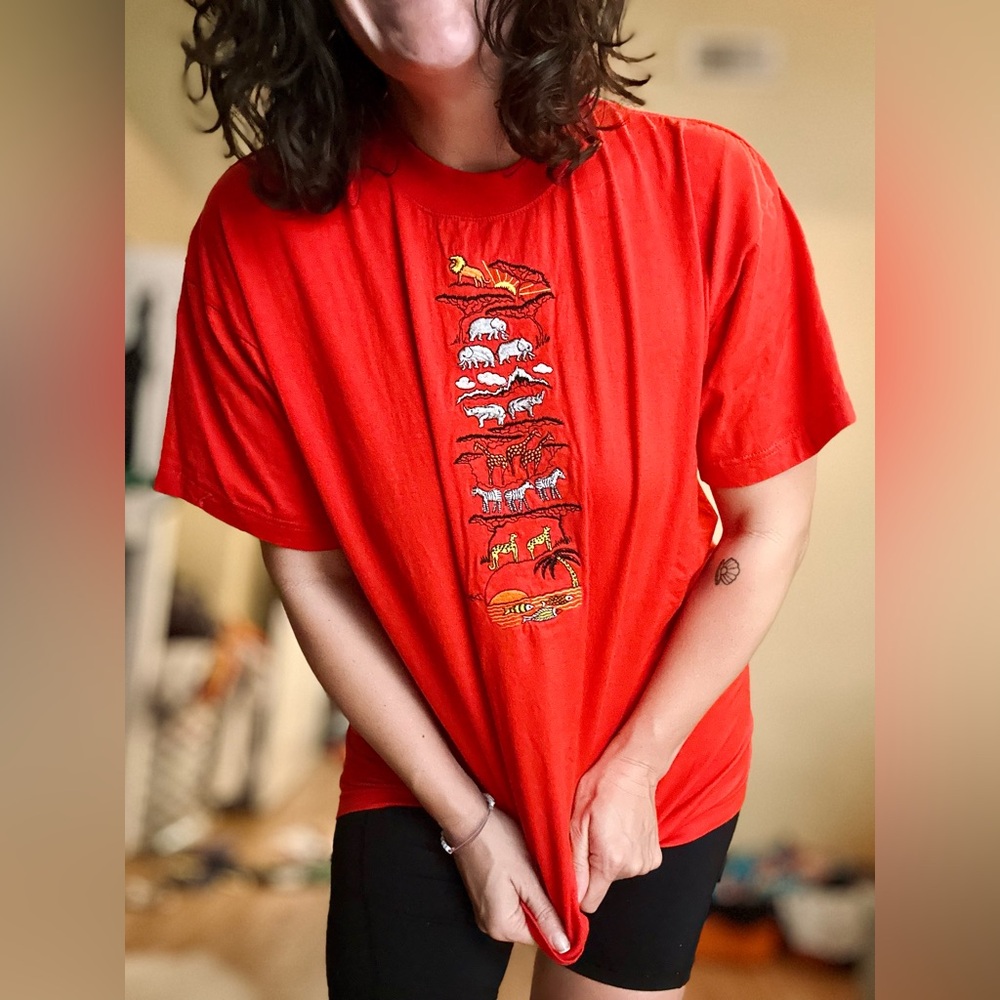 Vintage Dash African Animal T-shirt